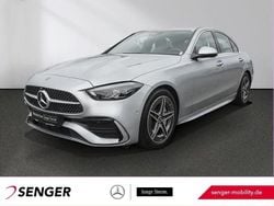 Lack hightechsilber Gebraucht 2024 Mercedes C300 AMG line Limousine | 44.310 € (Guter Preis)