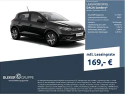 Perlmuttschwarz Neu 2025 Dacia Sandero Expression Kleinwagen | 16.190 € (Guter Preis)