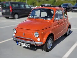 Orange Gebraucht 1971 Fiat 500 Lusso Kleinwagen | 9.800 €