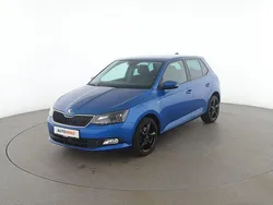 Blau Gebraucht 2018 Skoda Fabia Clever Limousine | 13.720 € (Etwas zu teuer)