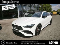 Unilack polarweiß Gebraucht 2024 Mercedes CLA35 AMG Premium Kombi | 48.750 € (Guter Preis)