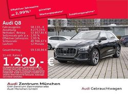 Orcaschwarz metallic Gebraucht 2021 Audi Q8 Sport SUV | 58.133 € (Guter Preis)