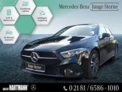 Nachtschwarz Gebraucht 2024 Mercedes A180 Progressive Limousine | 28.270 € (Guter Preis)
