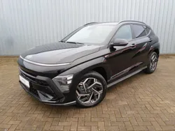 Abyss black Gebraucht 2023 Hyundai Kona N Line SUV | 29.925 € (Etwas zu teuer)