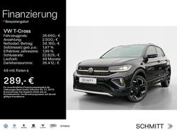 Schwarz Gebraucht 2022 VW T-Cross R-line SUV | 36.660 €