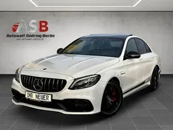 Polarweiss unilack Gebraucht 2021 Mercedes C63S AMG AMG Limousine | 78.499 €