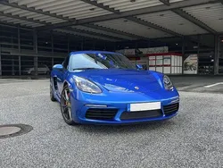 Blau Gebraucht 2017 Porsche 718 Cayman Coupé | 61.900 € (Fairer Preis)