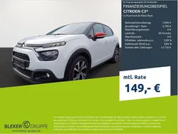 Weiß Gebraucht 2021 Citroën C3 PureTech Kleinwagen | 10.480 € (Guter Preis)