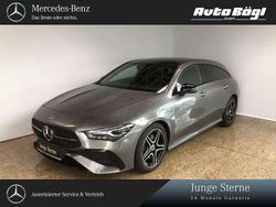 Lack mountaingrau Gebraucht 2024 Mercedes CLA200 Shooting Brake AMG Line Premium Kombi | 36.930 €