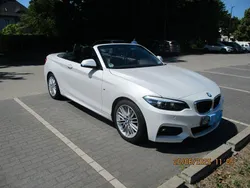 Weiß Gebraucht 2018 BMW 218 M Sport Cabrio | 21.900 € (Guter Preis)
