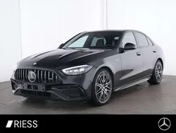 Metalliclack obsidianschwarz Gebraucht 2024 Mercedes C43 AMG AMG Limousine | 56.740 € (Guter Preis)