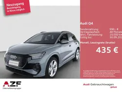 Grau Gebraucht 2024 Audi Q4 e-tron Advanced SUV | 48.890 € (Teuer)