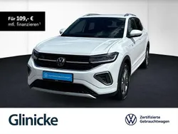 Pure white Gebraucht 2024 VW T-Cross R-line SUV | 27.860 € (Etwas zu teuer)