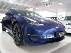 Deep blue Gebraucht 2022 Tesla Model 3 Performance Limousine | 34.450 € (Fairer Preis)
