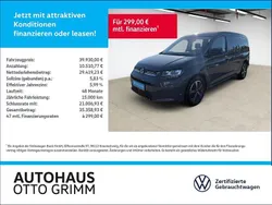 Grau Gebraucht 2024 VW Caddy Maxi Life Life Van / Kleinbus | 39.930 € (Fairer Preis)