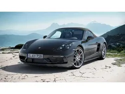 Tiefschwarzmetallic (metallic) Gebraucht 2024 Porsche Boxster Cabrio | 108.900 € (Teuer)