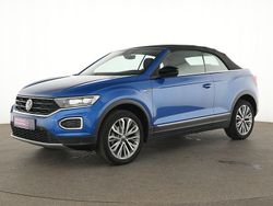 Blau Gebraucht 2021 VW T-Roc Cabriolet Cabrio | 22.175 € (Superpreis)