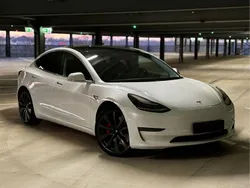 Weiß Gebraucht 2020 Tesla Model 3 Performance Limousine | 24.899 € (Fairer Preis)