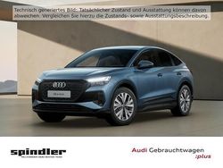 Blau (geysirblau metallic) Gebraucht 2025 Audi Q4 Sportback e-tron Advanced Plus SUV | 42.881 €