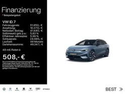 Blau Gebraucht 2024 VW ID.7 Pro Limousine | 51.850 € (Teuer)