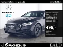 Metalliclack obsidianschwarz Gebraucht 2023 Mercedes E220 AMG Limousine | 51.780 € (Guter Preis)