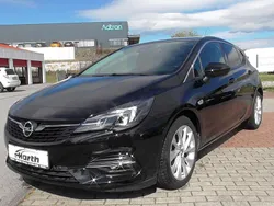 Onyx schwarz Gebraucht 2020 Opel Astra Elegance Limousine | 15.650 € (Fairer Preis)