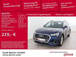 Navarrablau metallic Gebraucht 2024 Audi Q3 S-Line SUV | 36.900 € (Superpreis)