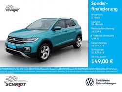 Makenatürkis metallic Gebraucht 2022 VW T-Cross Style SUV | 16.975 € (Guter Preis)
