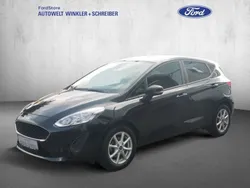 Obsidianschwarz metallic Gebraucht 2021 Ford Fiesta Cool & Connect Kleinwagen | 14.290 € (Fairer Preis)