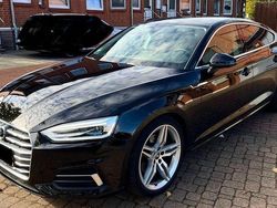 Schwarz Gebraucht 2018 Audi A5 Sportback S-Line Kleinwagen | 17.990 € (Superpreis)