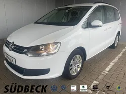 Pure white (weiß) Gebraucht 2020 VW Sharan Comfortline Van / Kleinbus | 28.990 € (Etwas zu teuer)