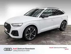 Gletscherweiß metallic Gebraucht 2021 Audi SQ5 Sportback Ambiente SUV | 47.880 € (Etwas zu teuer)