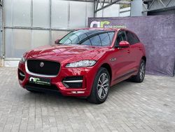 Rot Gebraucht 2017 Jaguar F-Pace R-Sport SUV | 21.990 € (Teuer)