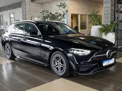 Schwarz Gebraucht 2022 Mercedes C200 AMG line Kombi | 32.500 € (Fairer Preis)