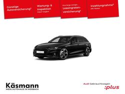 Mythosschwarz metallic Gebraucht 2024 Audi A4 S-Line Kombi | 39.600 € (Teuer)