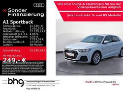 Weiß Gebraucht 2024 Audi A1 Sportback Advanced Kleinwagen | 21.930 € (Guter Preis)
