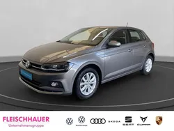 Limestone grey metallic Gebraucht 2019 VW Polo Highline Kleinwagen | 15.890 € (Guter Preis)