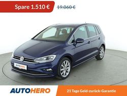 Blau Gebraucht 2018 VW Golf Sportsvan Highline Van / Kleinbus | 17.550 € (Fairer Preis)
