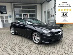 Schwarz Gebraucht 2011 Mercedes SLK200 AMG line Cabrio | 17.999 € (Fairer Preis)