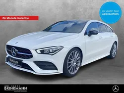 Weiß Gebraucht 2020 Mercedes CLA200 Shooting Brake AMG Kombi | 30.420 € (Etwas zu teuer)