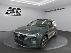 Grau Gebraucht 2020 Hyundai Santa Fe Premium SUV | 29.490 € (Guter Preis)