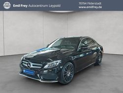 Schwarz Gebraucht 2016 Mercedes C200 AMG line Limousine | 21.890 € (Fairer Preis)