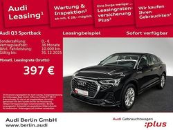 Mythosschwarz metallic Gebraucht 2025 Audi Q3 Sportback Ambiente SUV | 35.200 € (Superpreis)