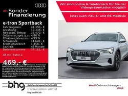 Weiß Gebraucht 2023 Audi e-tron Sportback Advanced Plus SUV | 41.350 € (Guter Preis)