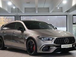 Silber Gebraucht 2021 Mercedes CLA45 AMG Shooting Brake AMG Kombi | 42.880 € (Fairer Preis)