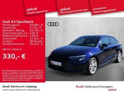 Blau Gebraucht 2022 Audi A3 Sportback e-tron S-Line Limousine | 31.880 € (Etwas zu teuer)