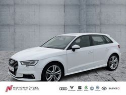 Weiß Gebraucht 2020 Audi A3 Sportback e-tron S-Line Kleinwagen | 19.450 € (Superpreis)
