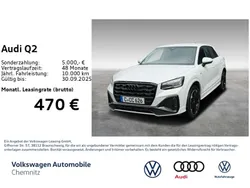 Weiß (gletscherweiß metallic) Gebraucht 2025 Audi Q2 S-Line SUV | 44.840 €
