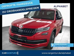 Velvet rot premium Gebraucht 2020 Skoda Kodiaq SportLine SUV | 25.497 € (Fairer Preis)