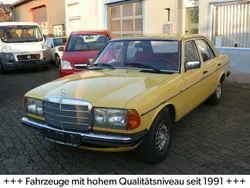 Gelb Gebraucht 1982 Mercedes E200 Limousine | 24.990 €